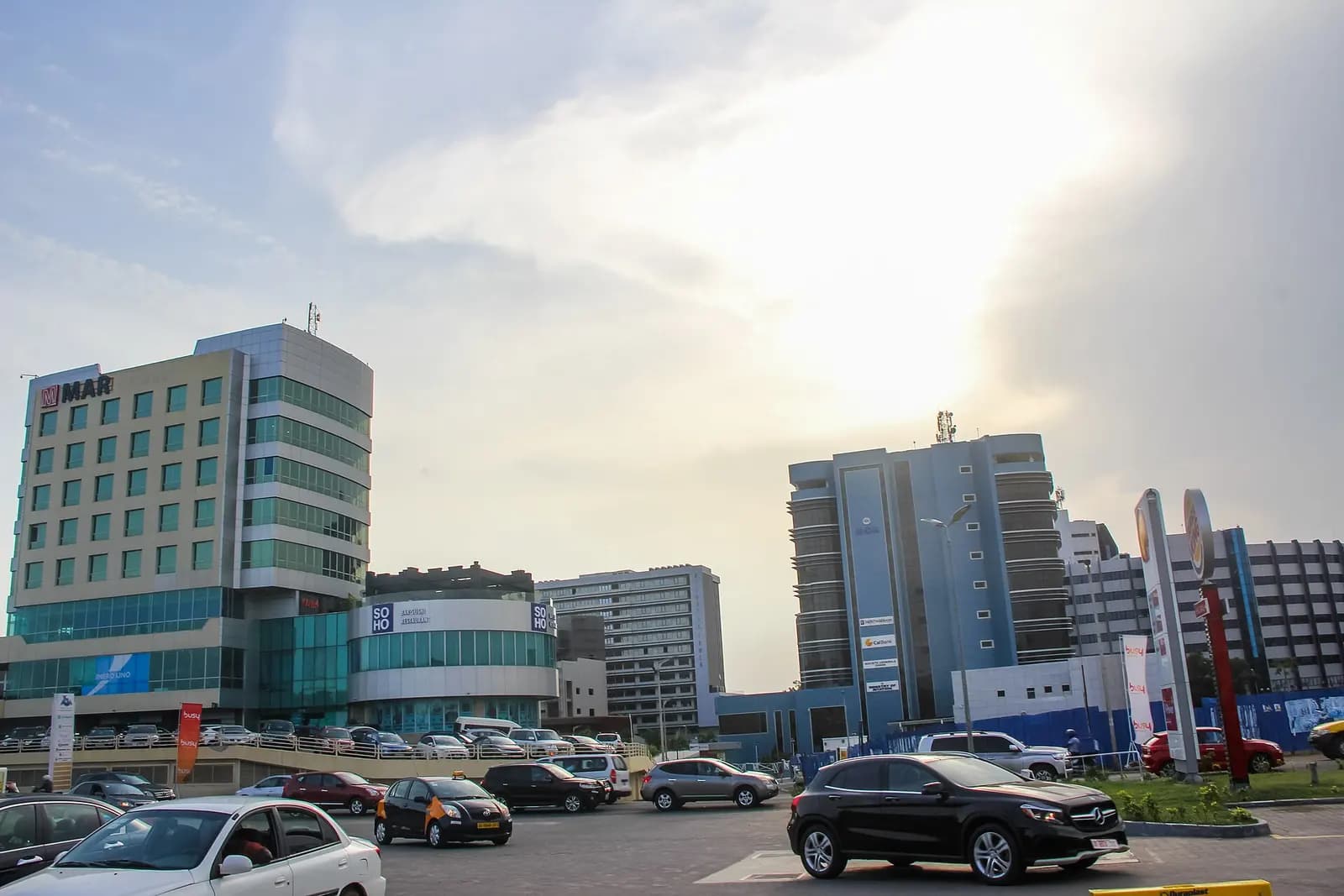 Accra skyline